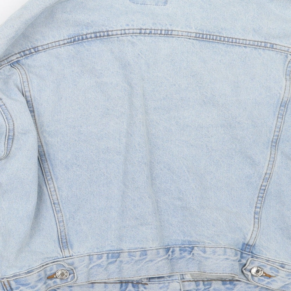 Denim Co. Womens Blue Denim Jacket Size 8