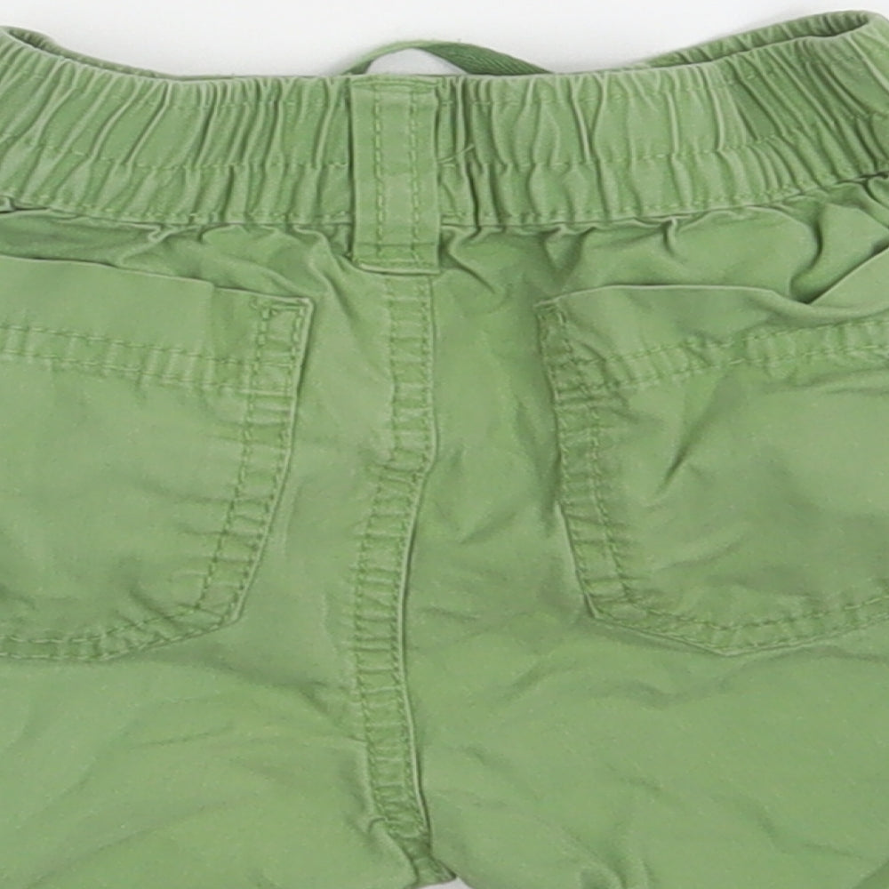 NEXT Baby Green Sweatpants Trousers Size 9-12 Months - Waist 16in; Inside leg 3in
