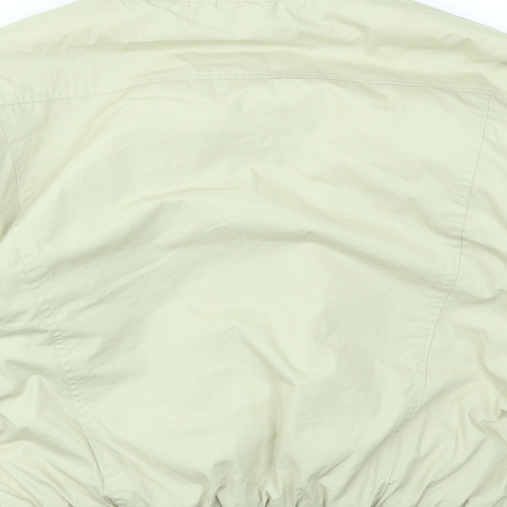 Preworn Womens Beige Jacket Coat Size 4