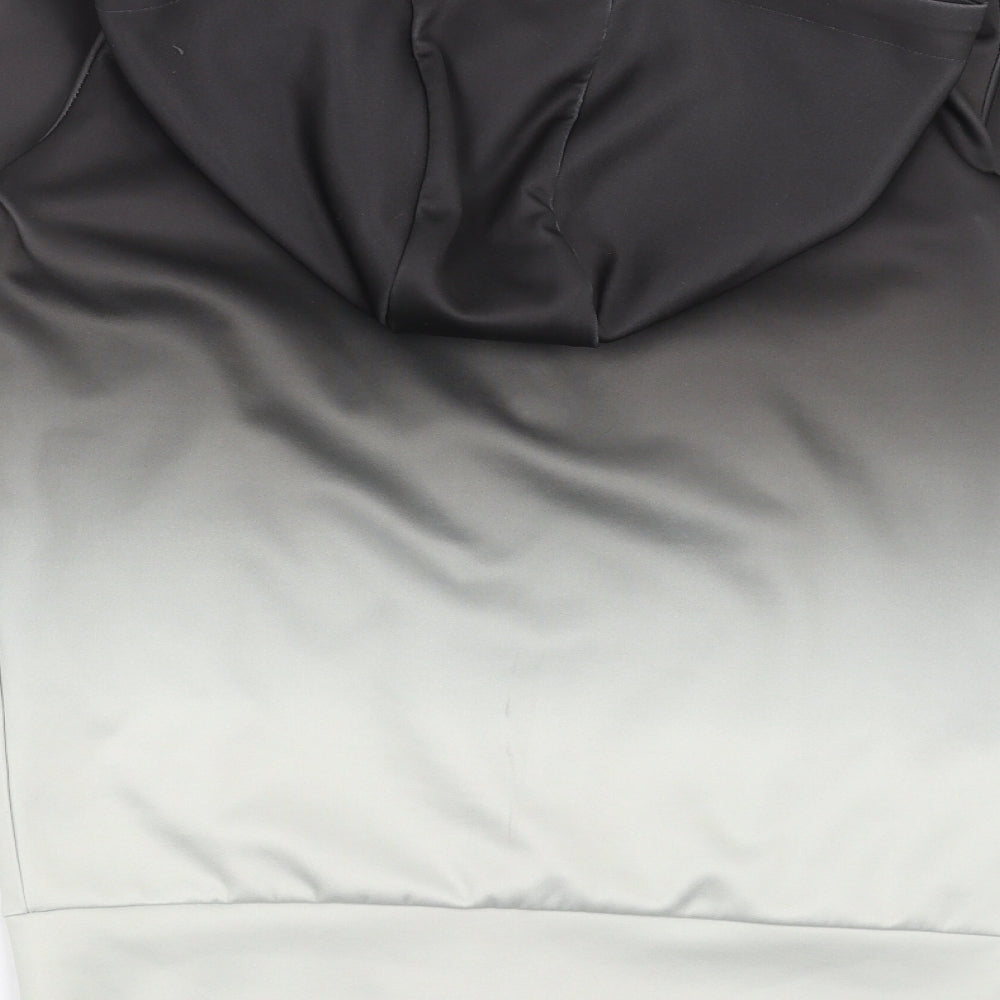 ILLUSIVE LONDON Boys Green Full Zip Hoodie Size 15 Years