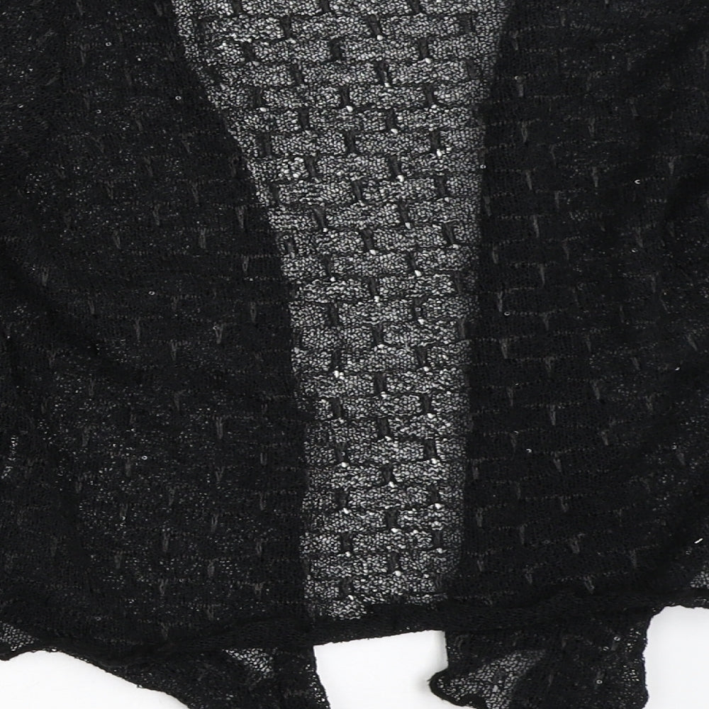 Just Elegance Womens Black Cardigan Jumper Size L