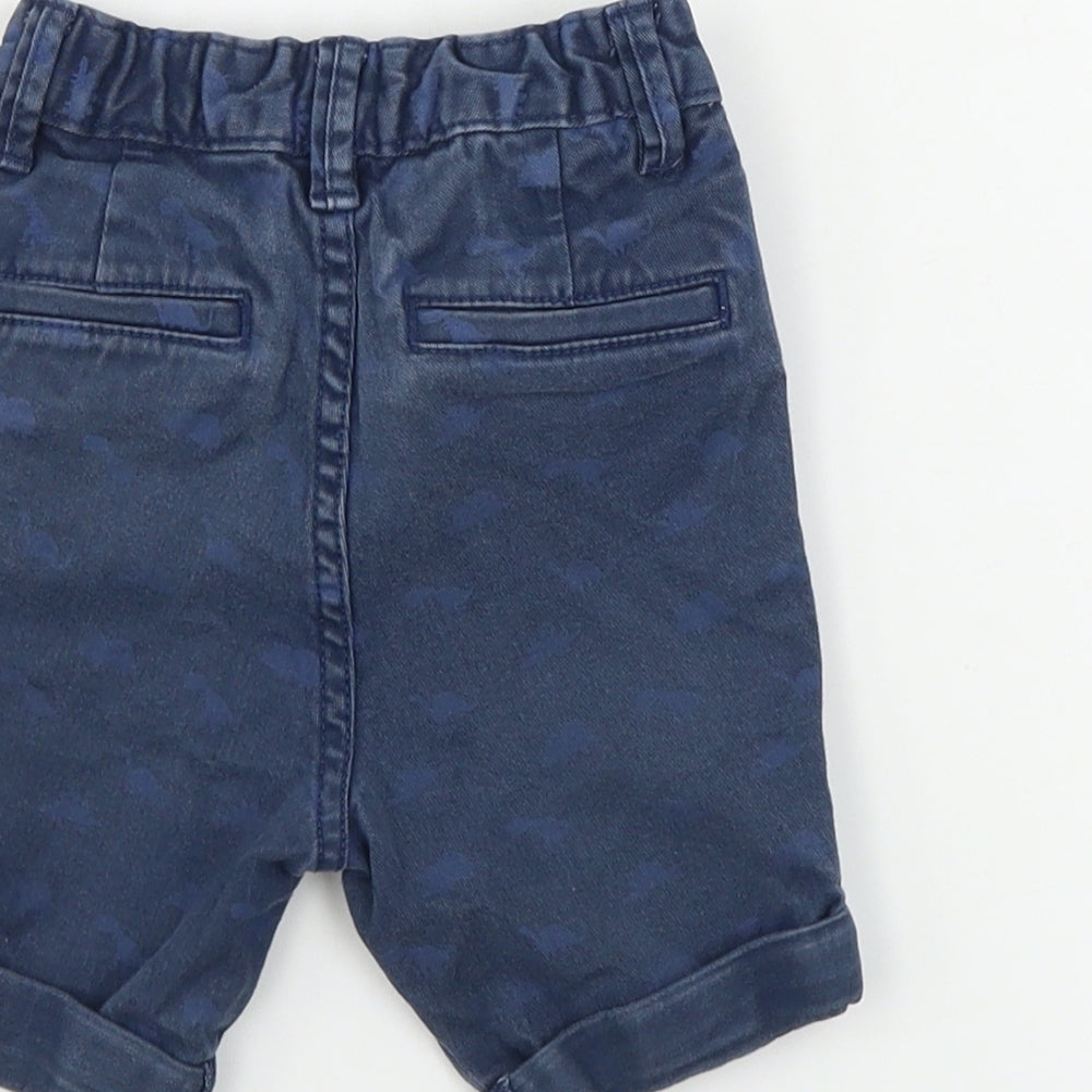 George Boys Blue Chino Shorts Size 2 Years