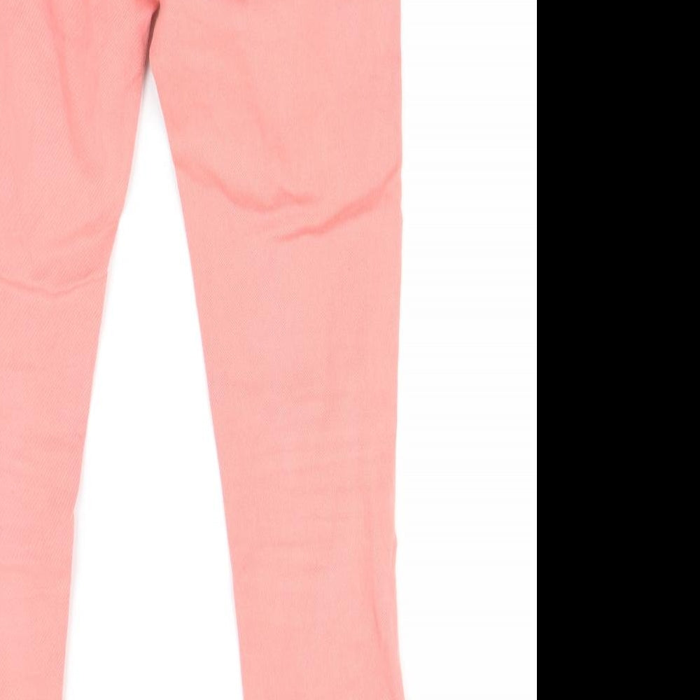 Sutherland Womens Pink Denim Skinny Jeans Size XS L30 in