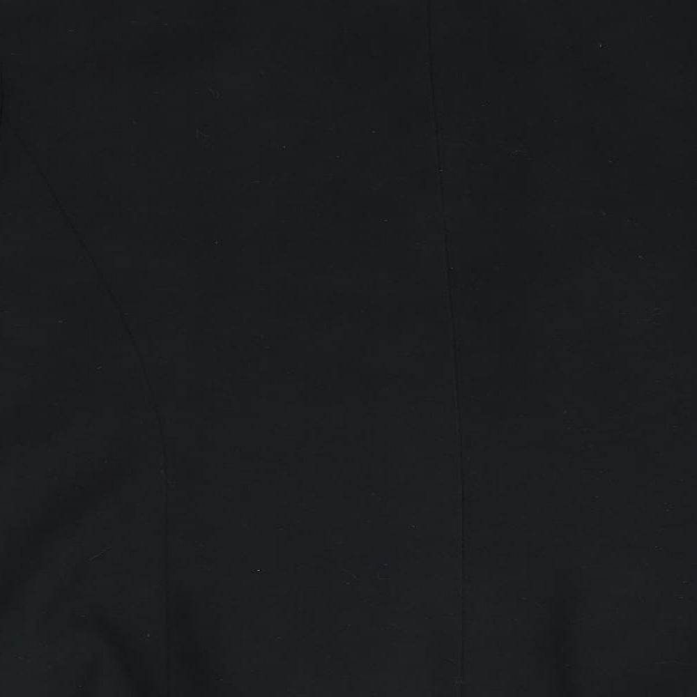 JUST JANE Womens Black Jacket Size 12