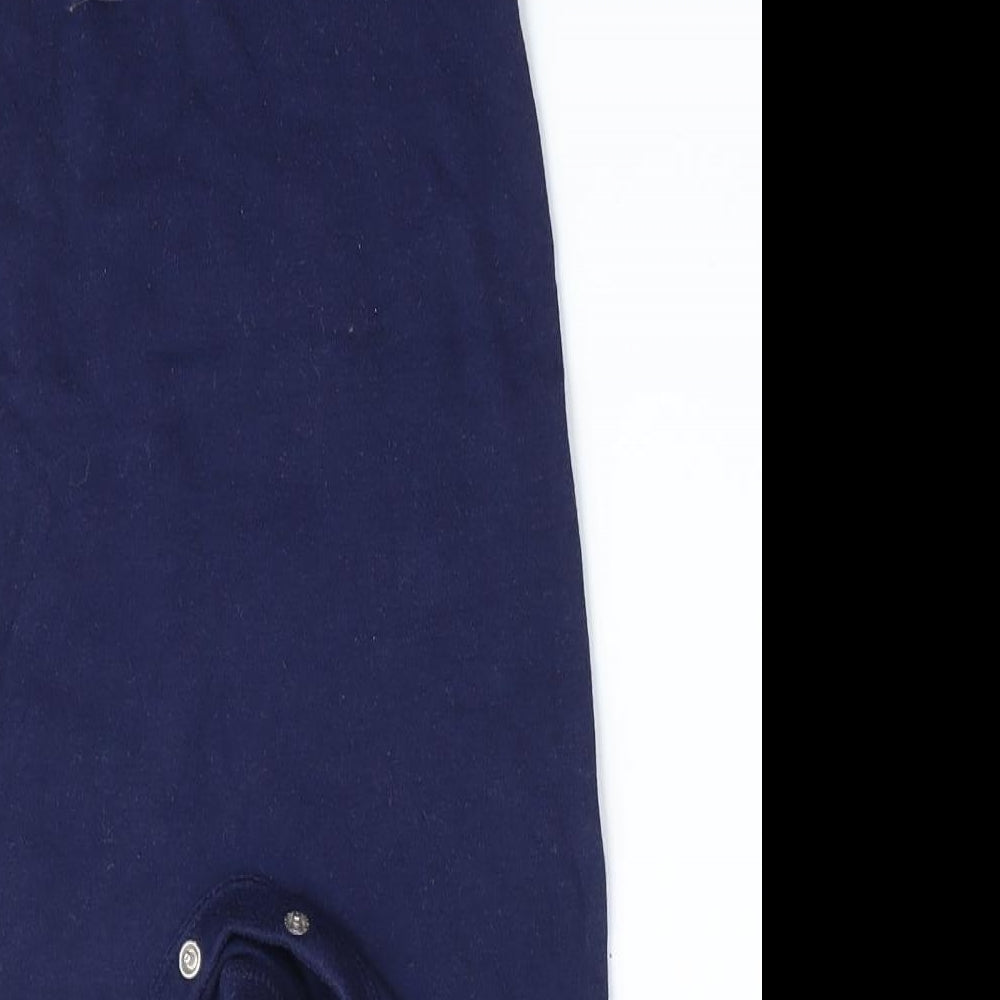 George Boys Blue Romper One-Piece Size 3-6 Months