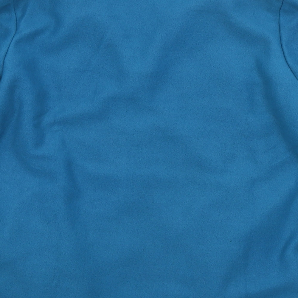Preworn Womens Blue Full Zip Sweatshirt Size S