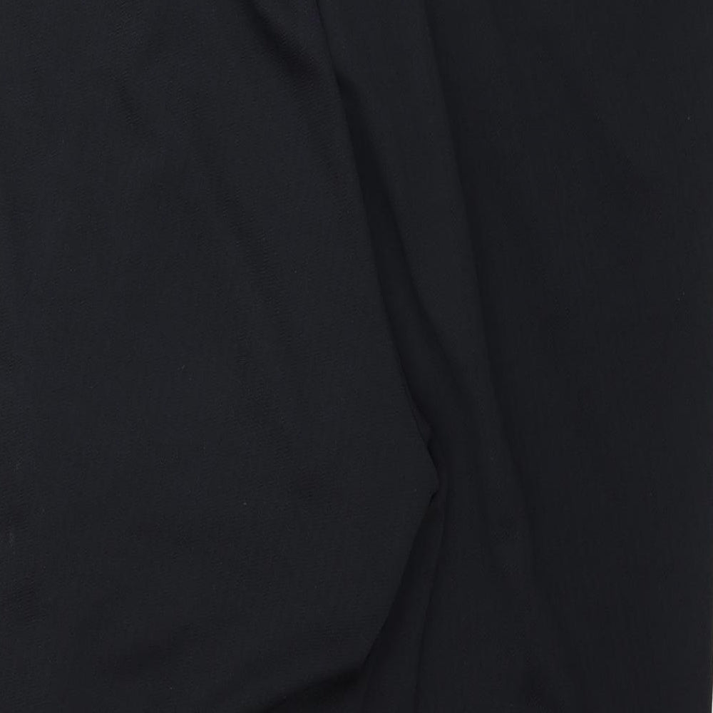 BM Womens Black Trousers Size 18 L25 in