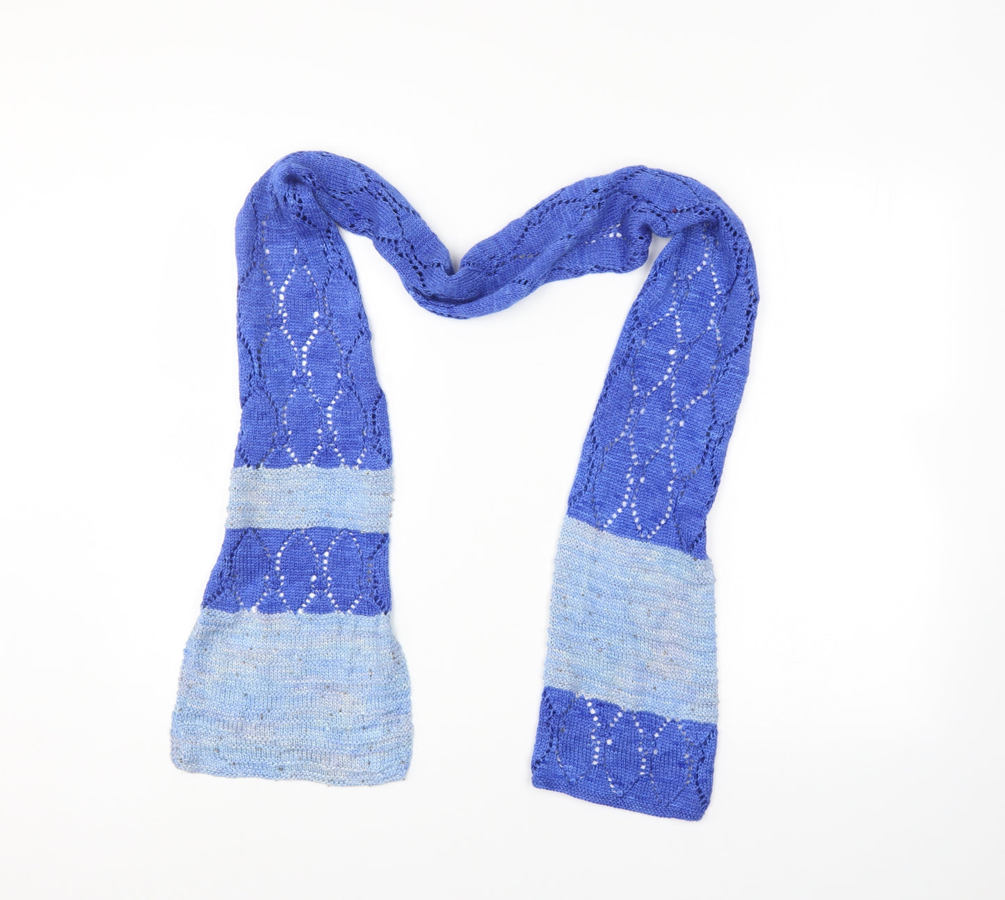 Preworn Womens Blue Scarf