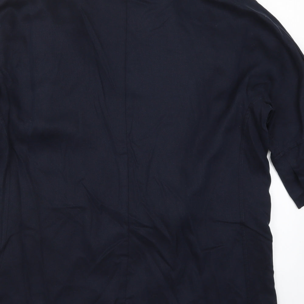 DASH Womens Blue Jacket Size 14
