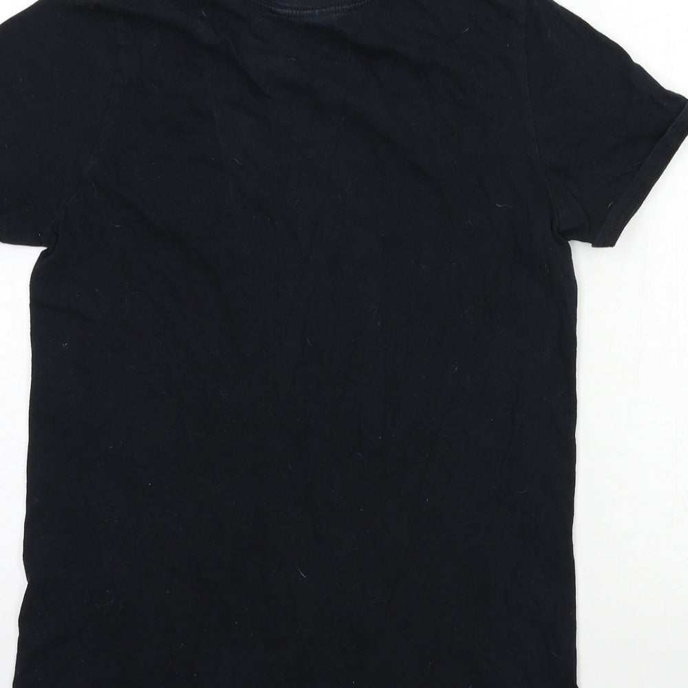 Gildan Womens Black Basic T-Shirt Size S - LACEY