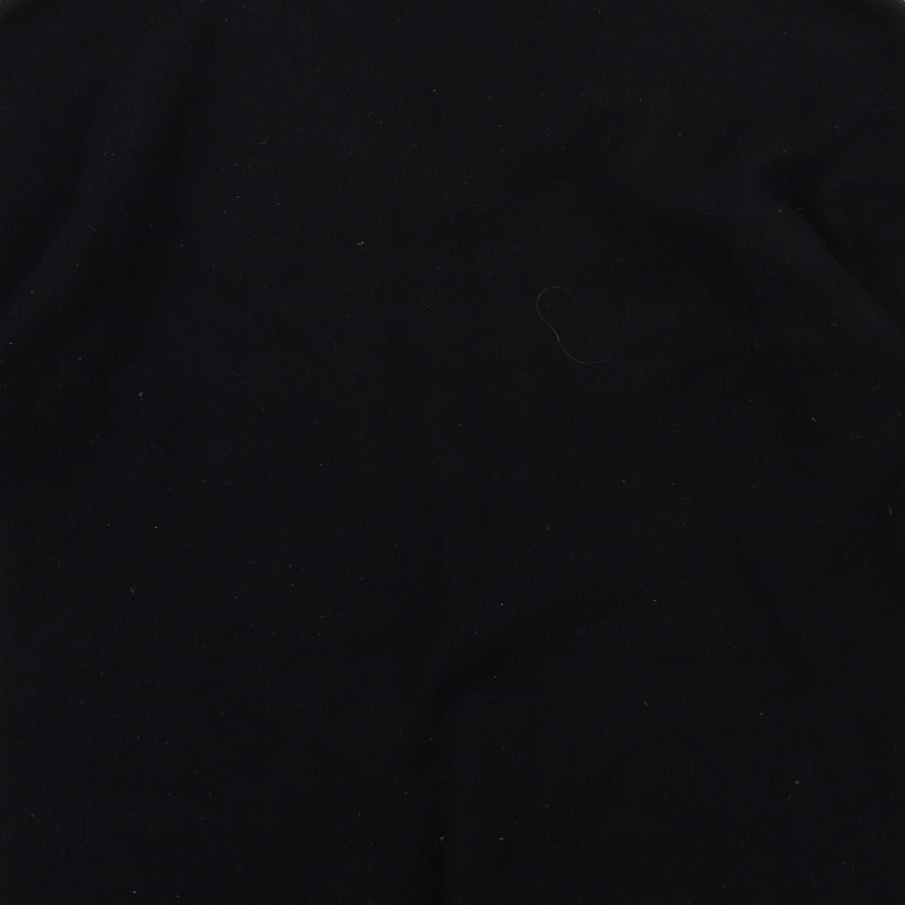 Berkertex Womens Black Knit Pullover Jumper Size 10