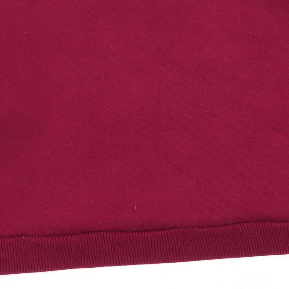 Candy Couture Girls Red Pullover Jumper Size 9 Years