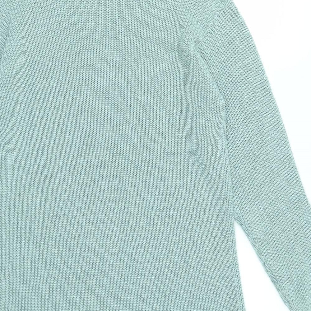 OUISET Womens Blue Pullover Jumper Size M