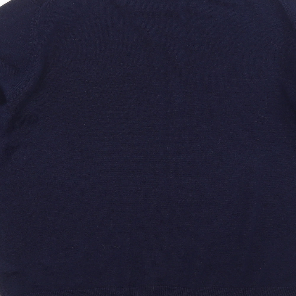 Marks and Spencer Womens Blue Knit Pullover Jumper Size 16