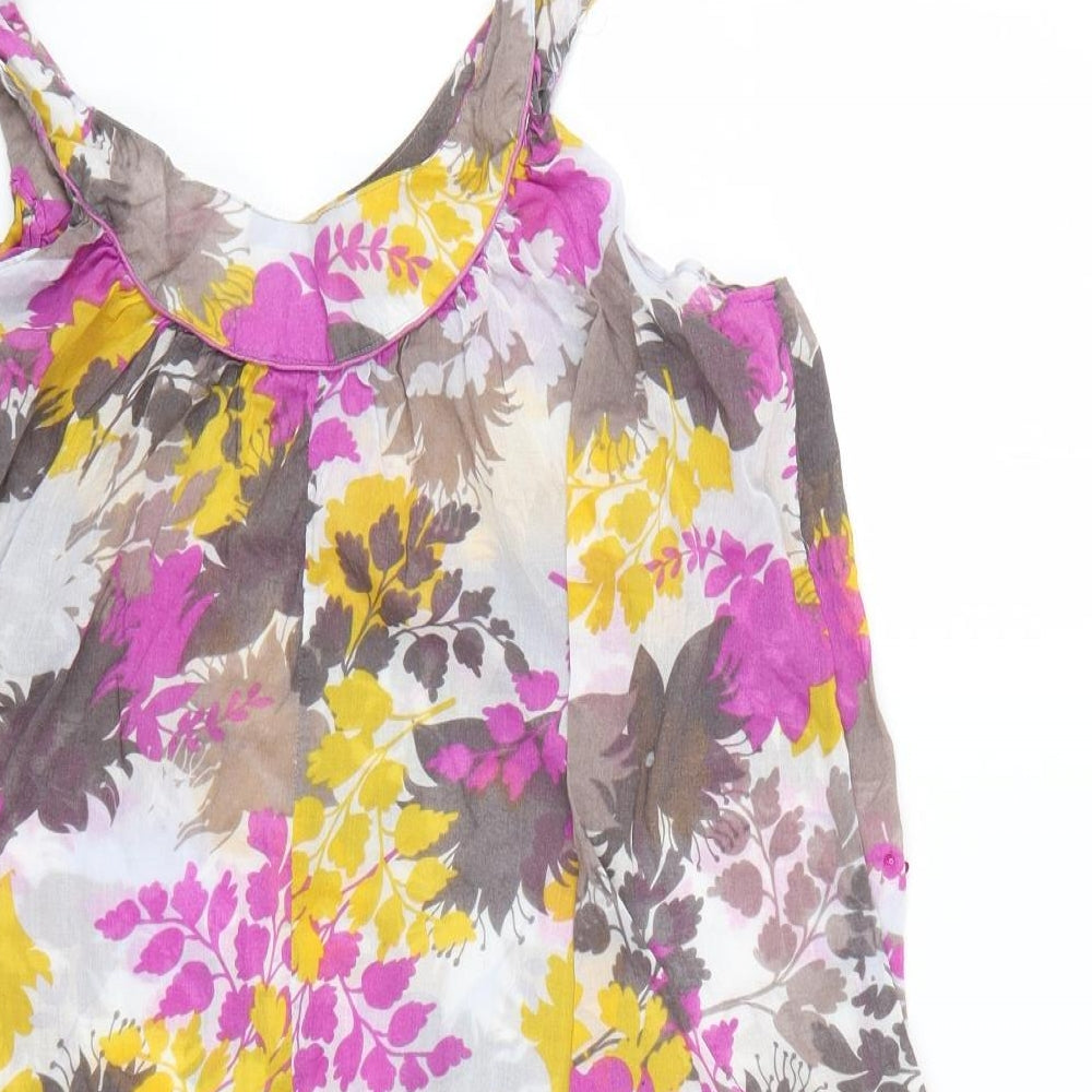 Atmosphere Womens Multicoloured Floral Basic T-Shirt Size L