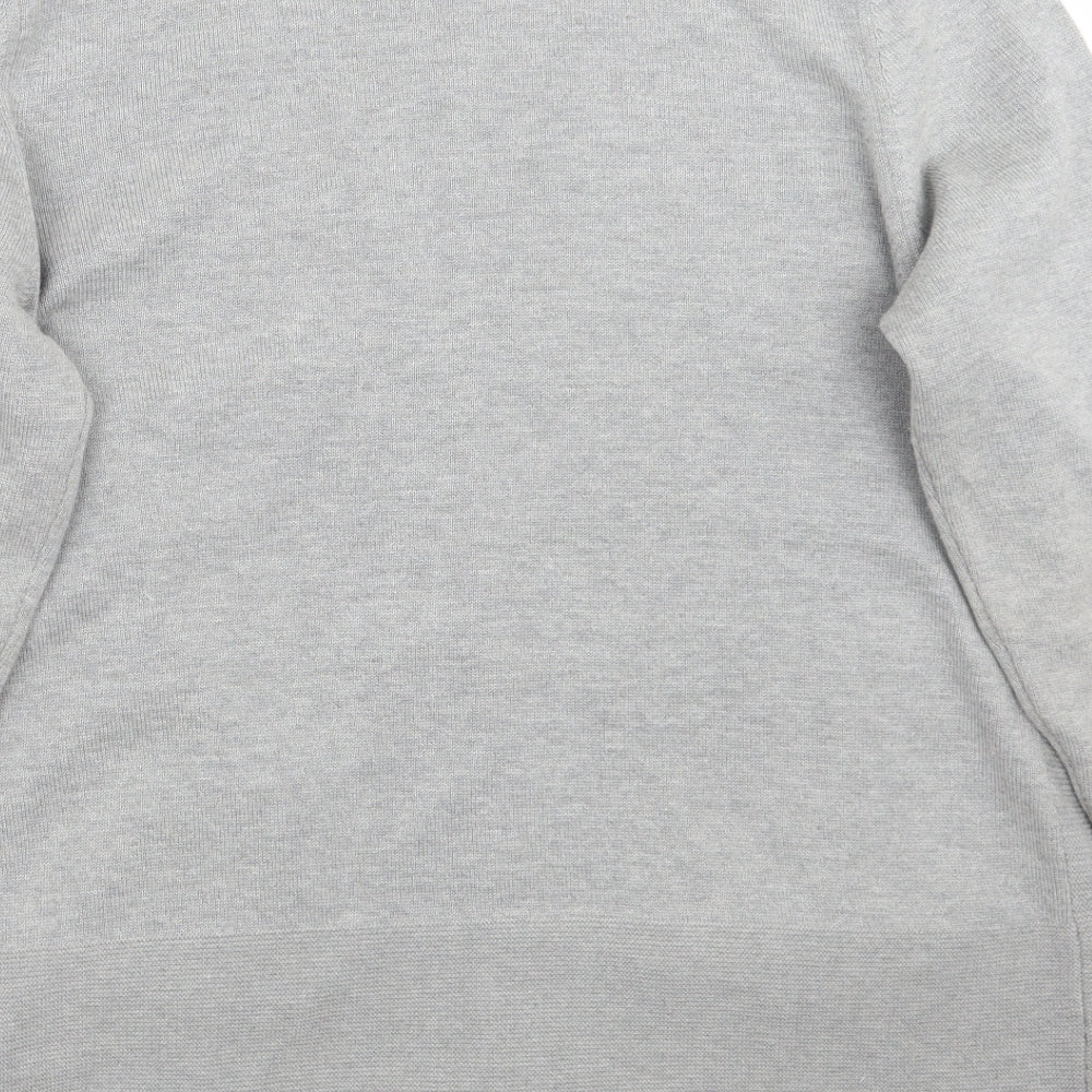 Preworn Womens Grey Cardigan Jumper Size 14