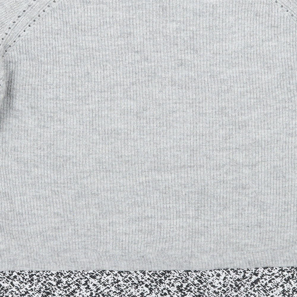 Marks and Spencer Womens Grey Pullover Jumper Size 12