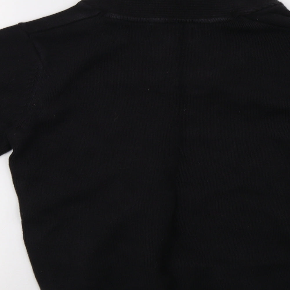 Marks and Spencer Mens Black Knit Pullover Sweatshirt Size XS