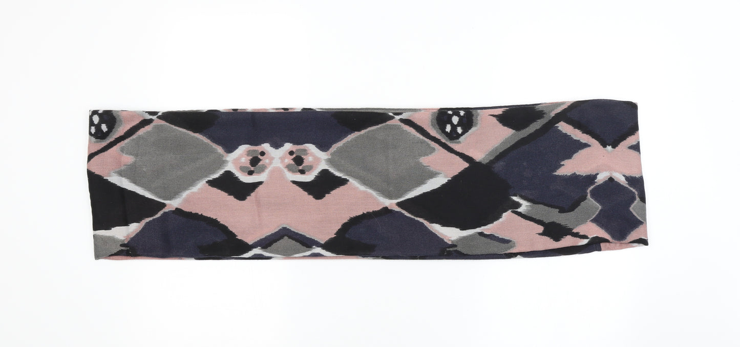 Preworn Womens Multicoloured Argyle/Diamond Shawl/Wrap