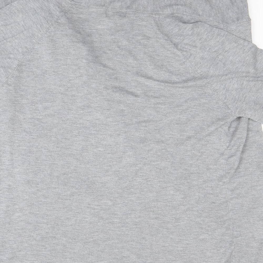 et vous Womens Grey Wrap Jumper Size 14