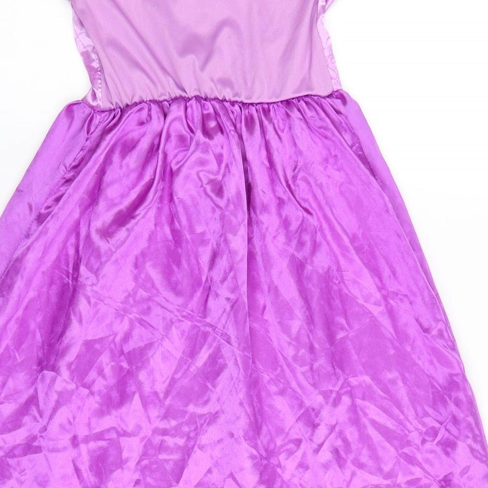 Rubie's Girls Purple Ball Gown Size 5-6 Years - Disney, Prinsess