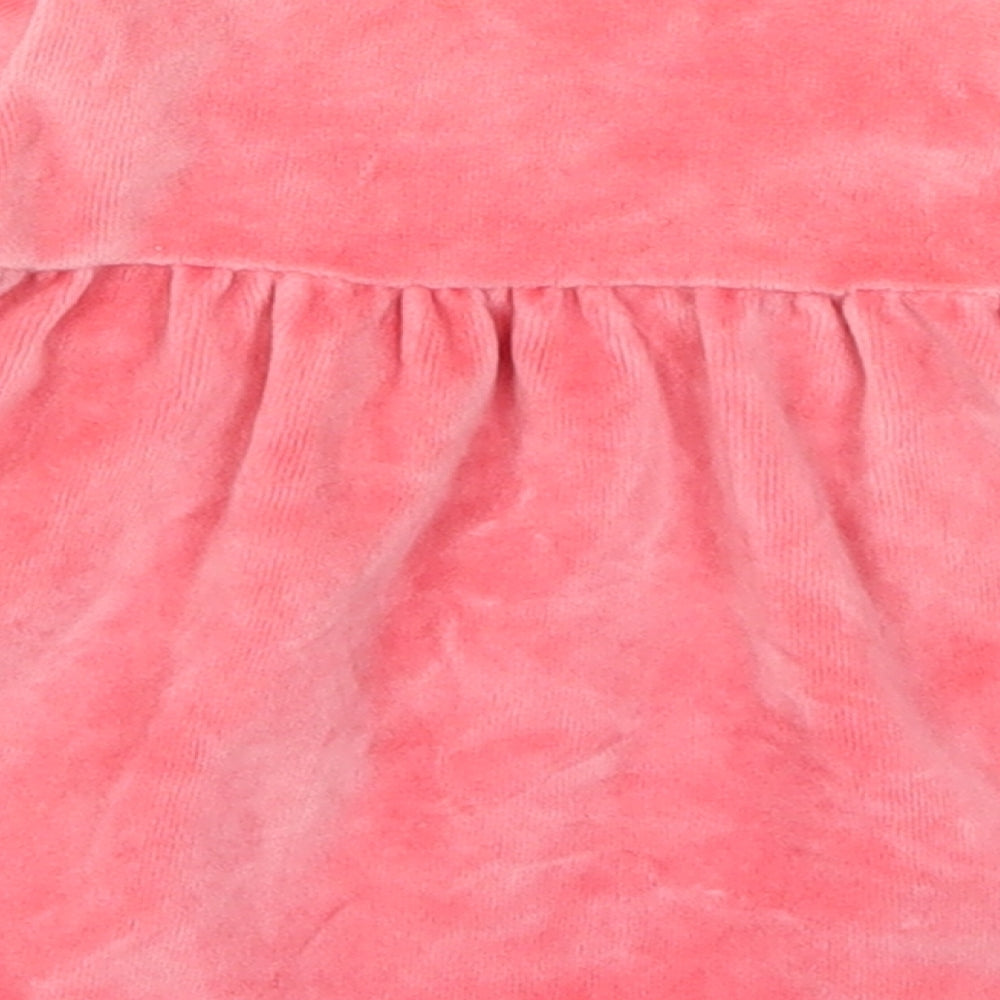 M&Co Girls Pink Skater Dress Size 9-12 Months