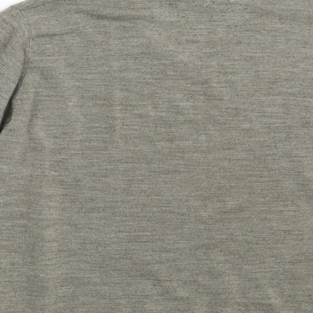 M&S Mens Grey Pullover Sweatshirt Size L