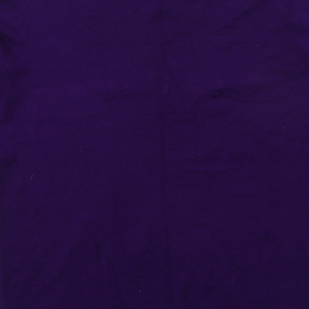 BHS Womens Purple Knit Pullover Jumper Size 16
