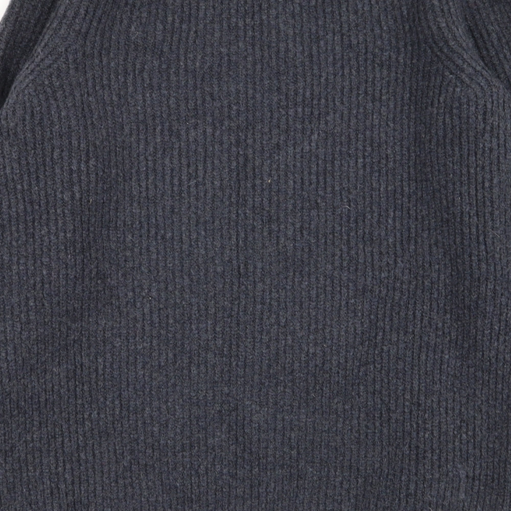 M&S Mens Blue Pullover Jumper Size S