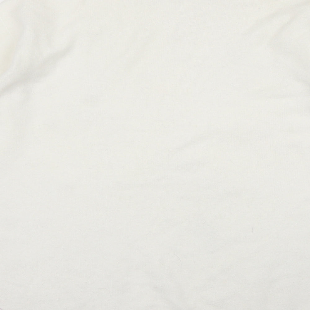 Preworn Womens White Pullover Jumper Size L