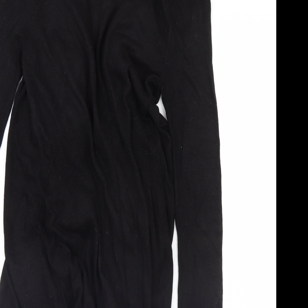Marks and Spencer Womens Black Cardigan Jumper Size 10