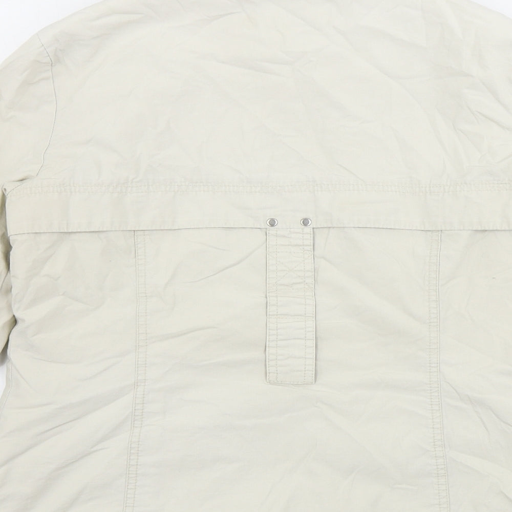 Marks and Spencer Womens Beige Jacket Coat Size 8