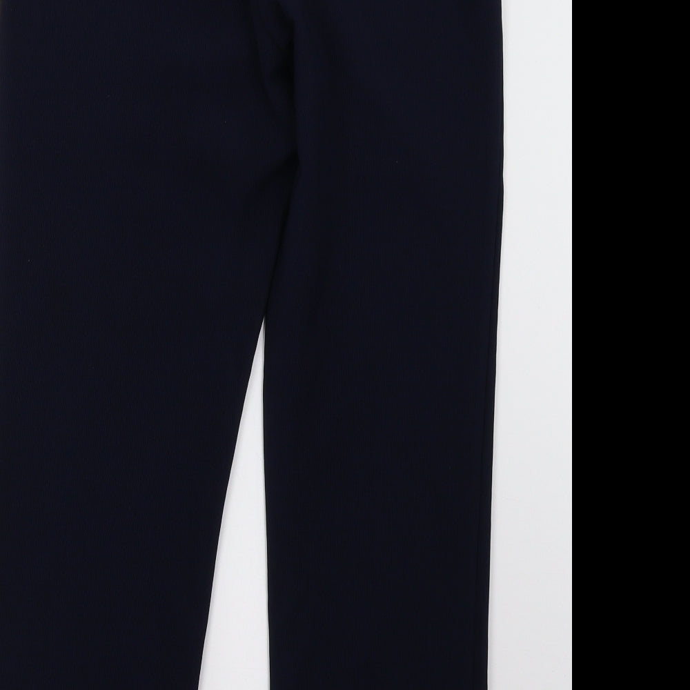 tru collection Womens Blue Trousers Size 12 L26 in