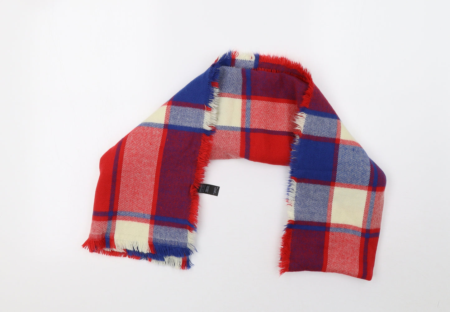 Marks and Spencer Unisex Red Knit Scarf One Size