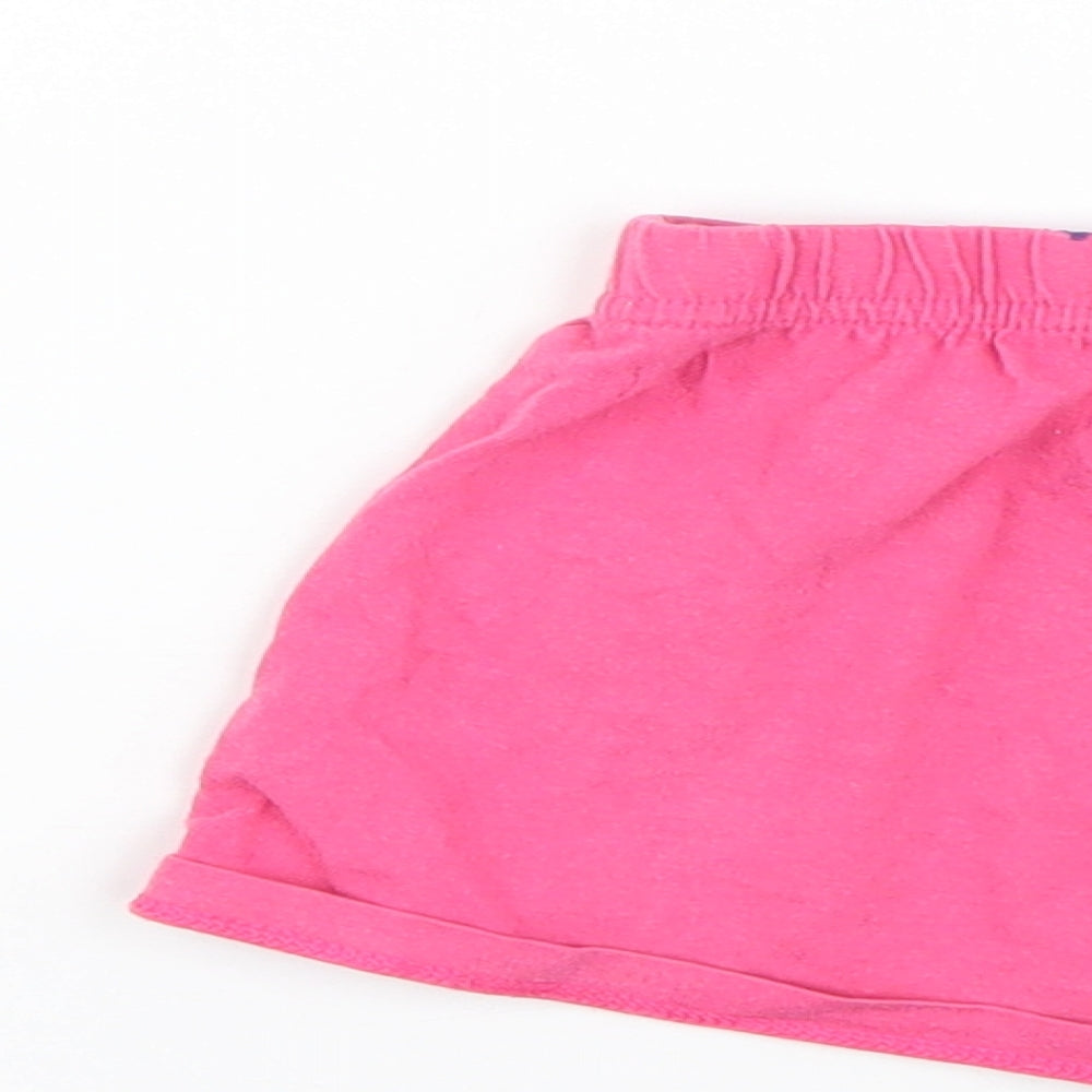 F&F Girls Pink Cut-Off Shorts Size 6-7 Years
