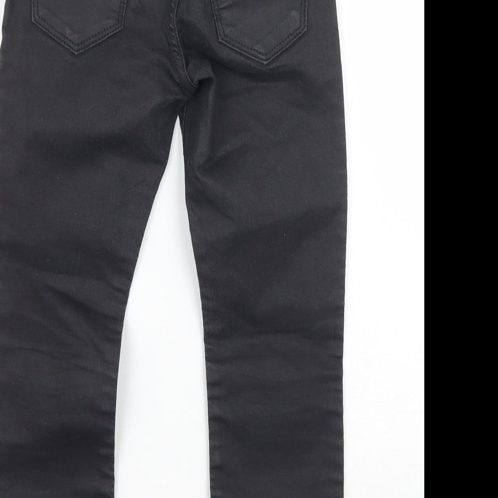 Gap Girls Black Straight Jeans Size 6 Years