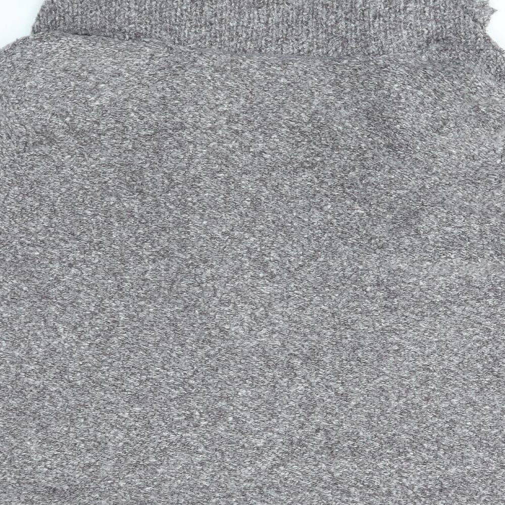 Soon Womens Grey Cardigan Jumper Size 18