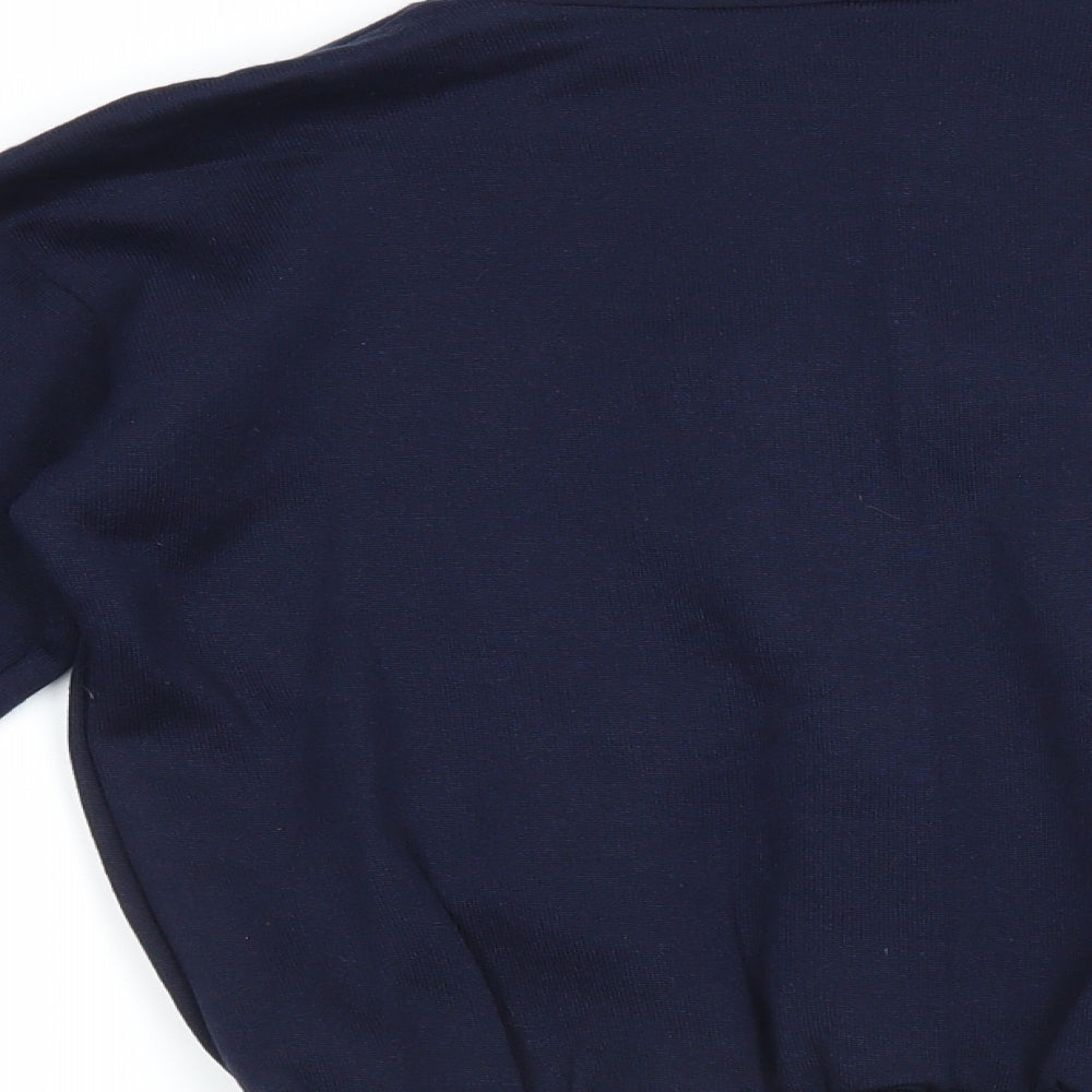 JMJ Boys Blue Cardigan Jumper Size 11-12 Years