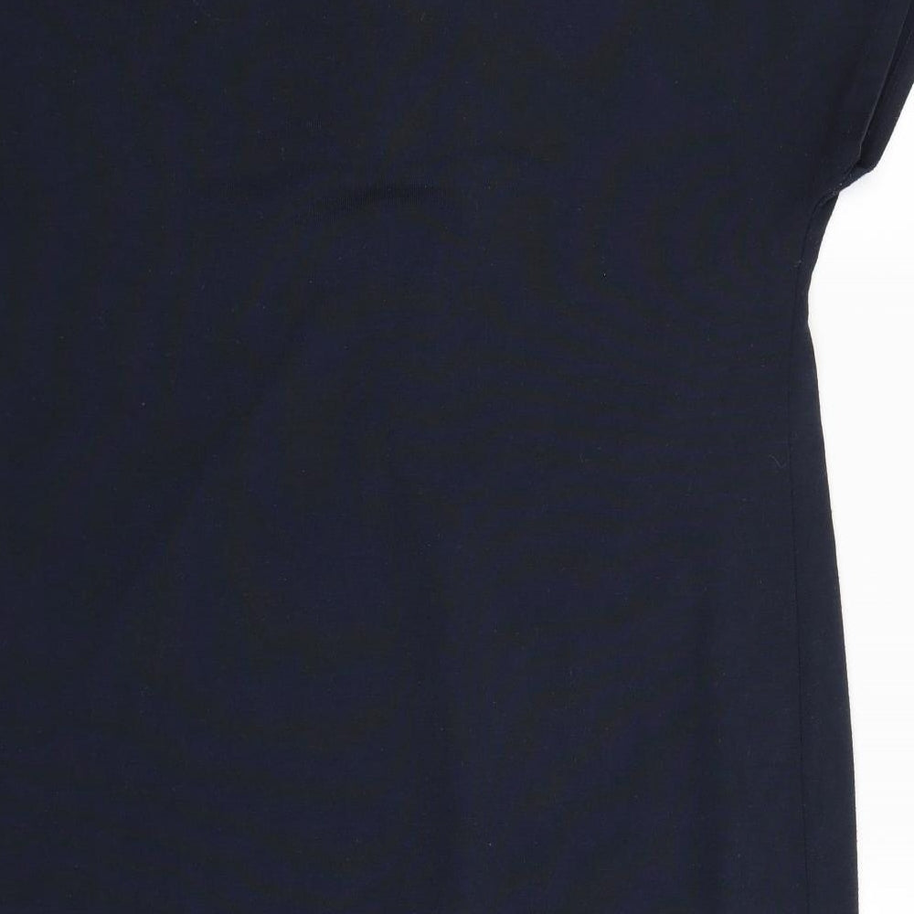 NEXT Womens Black Basic T-Shirt Size 14