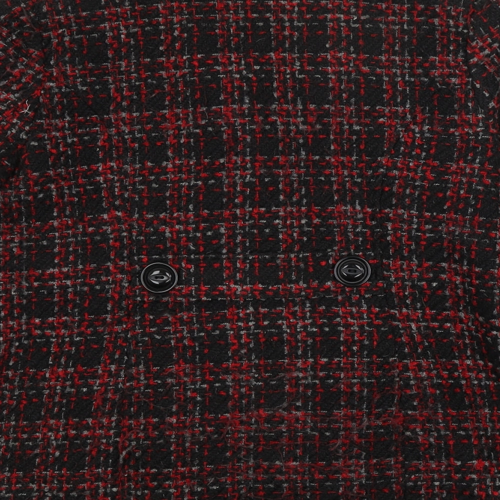 JULIPER Womens Multicoloured Camouflage Parka Coat Size 14