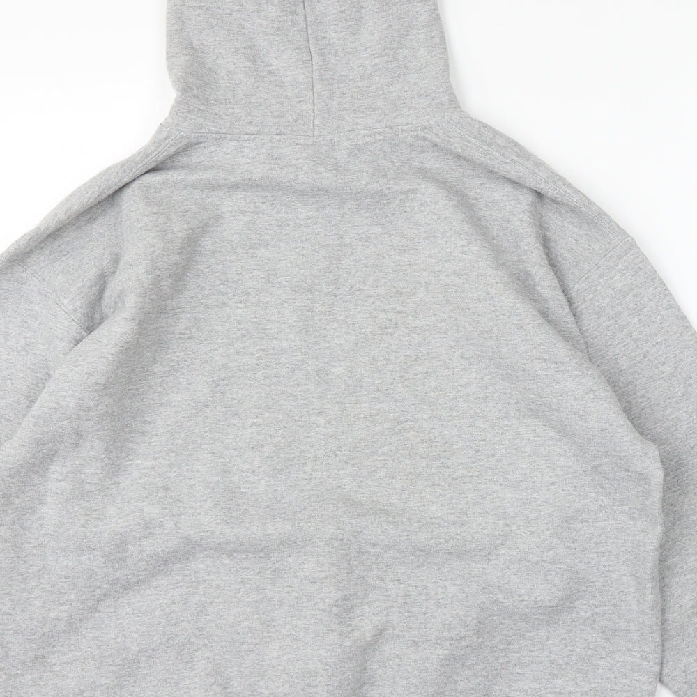 Gilden Mens Grey Pullover Hoodie Size M - Fortnite