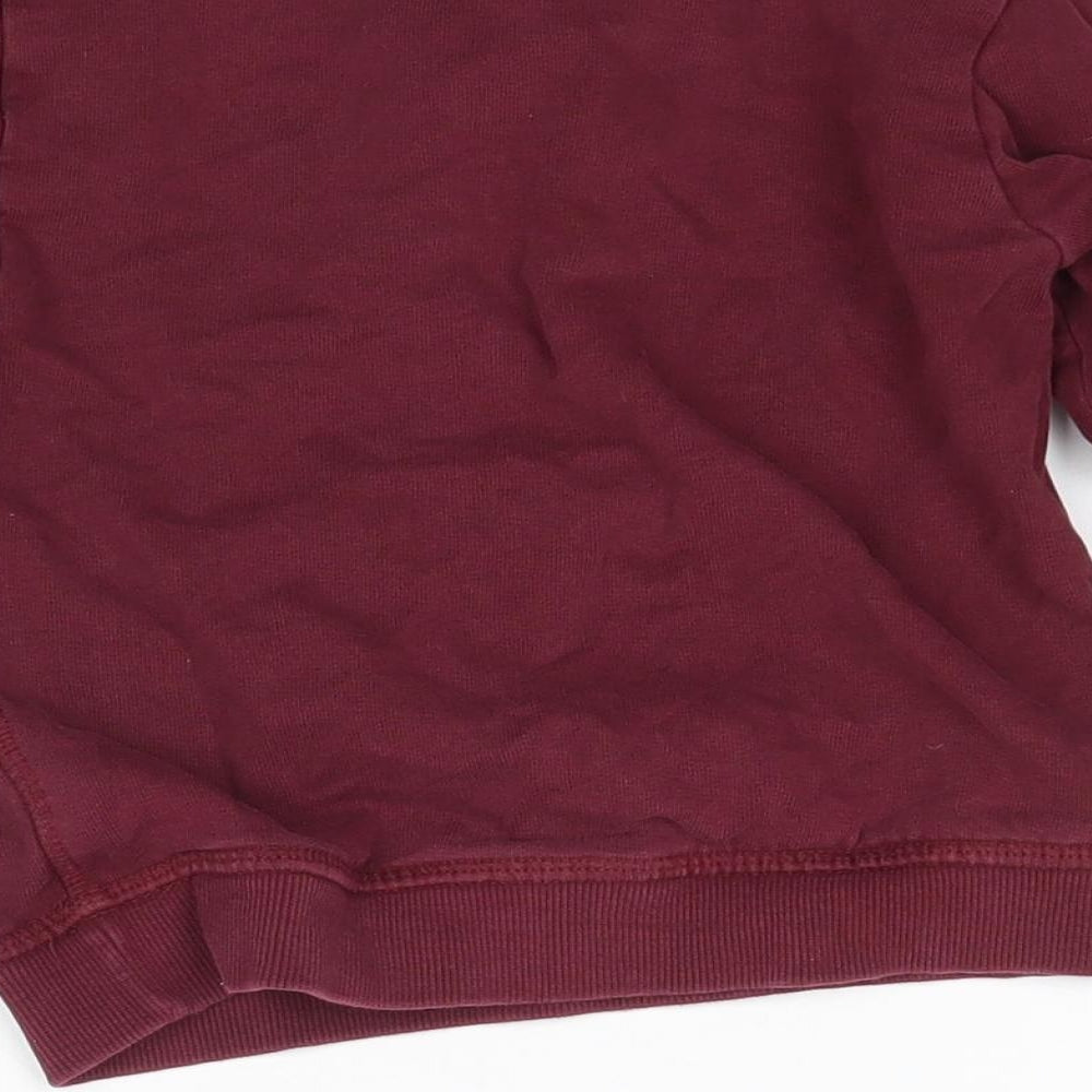Mothercare Boys Red Pullover Sweatshirt Size 2-3 Years