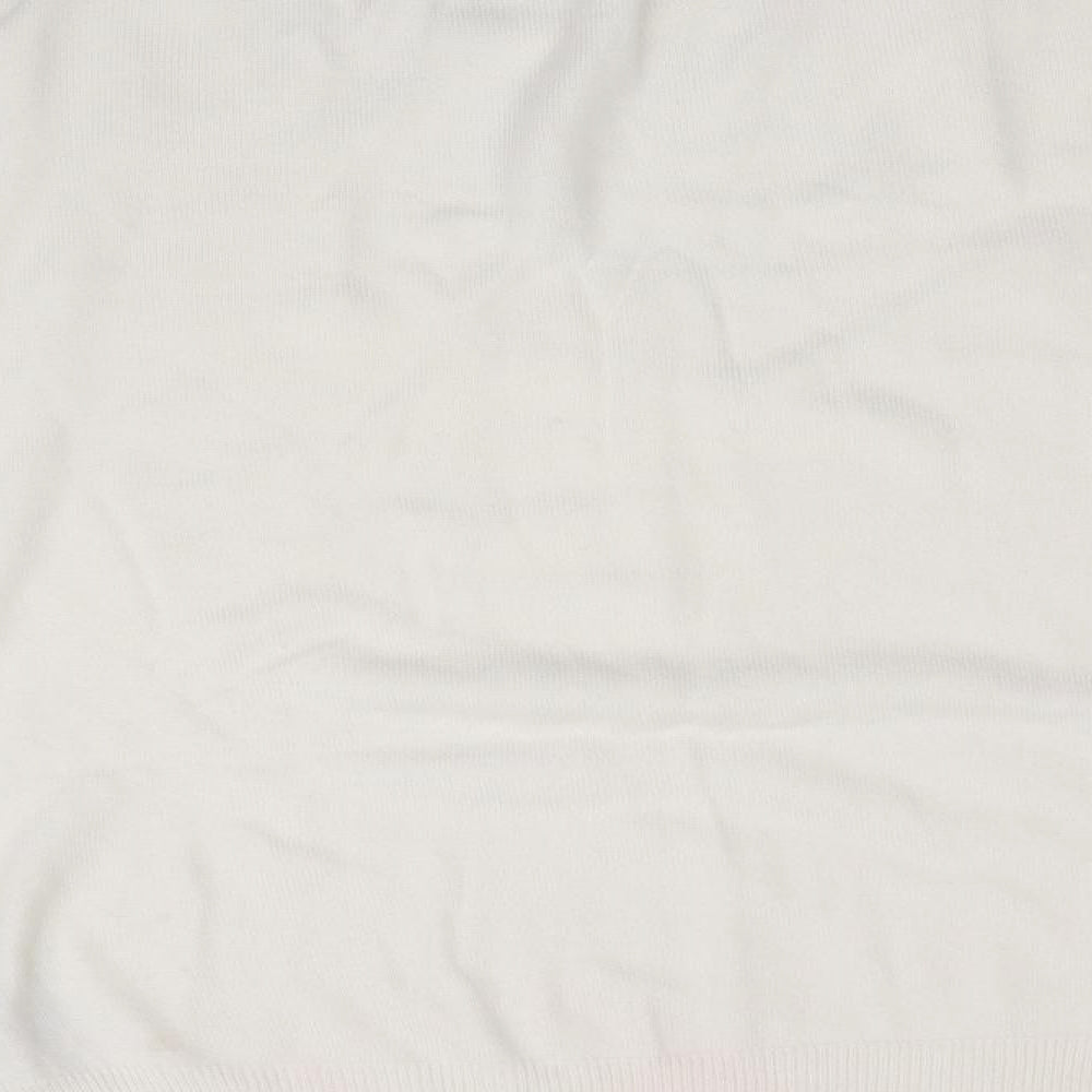 Marks and Spencer Womens Ivory Pullover Jumper Size 8