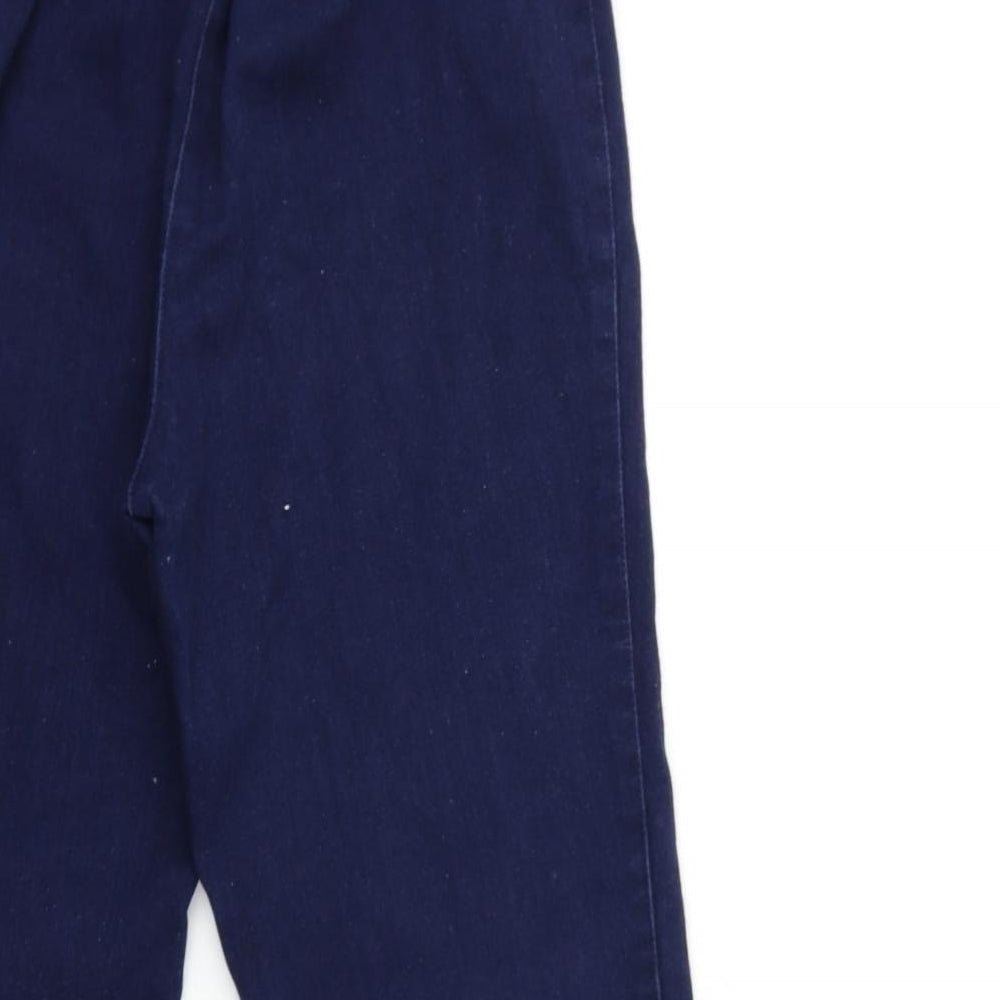Alicia Womens Blue Denim Straight Jeans Size 29 in L26 in