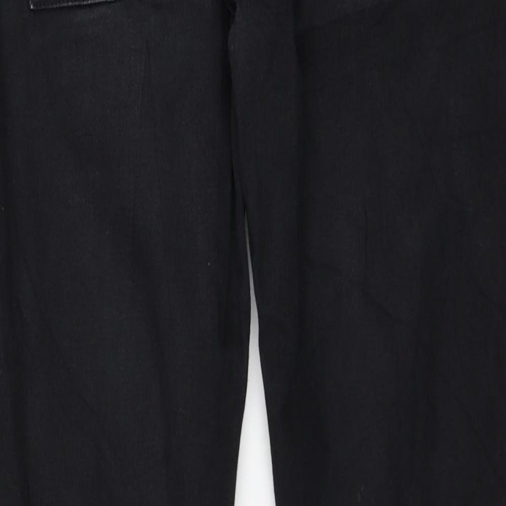 the blue uniform Womens Black Denim Skinny Jeans Size 28 in L28 in
