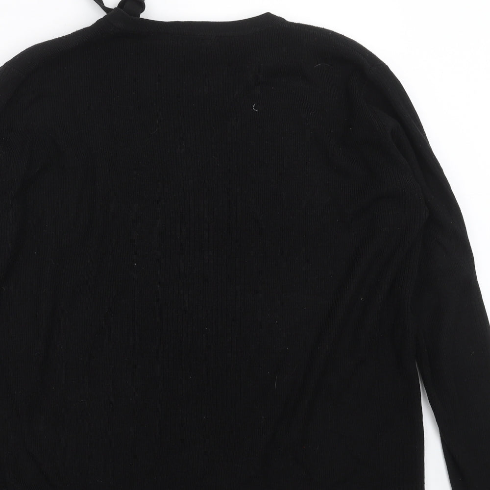 BERKETEX Womens Black Knit Pullover Jumper Size 10