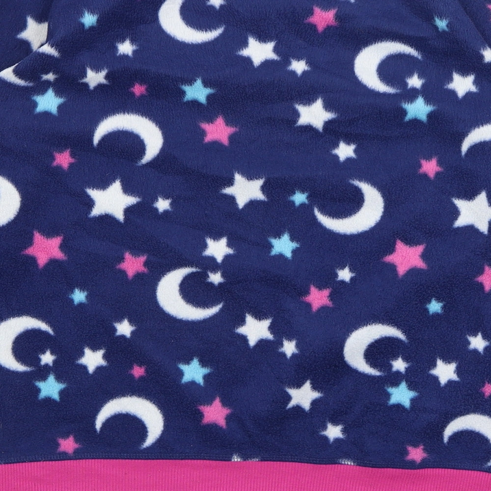 Adore Womens Blue Solid Top Pyjama Top Size 8 - Stars & Moons