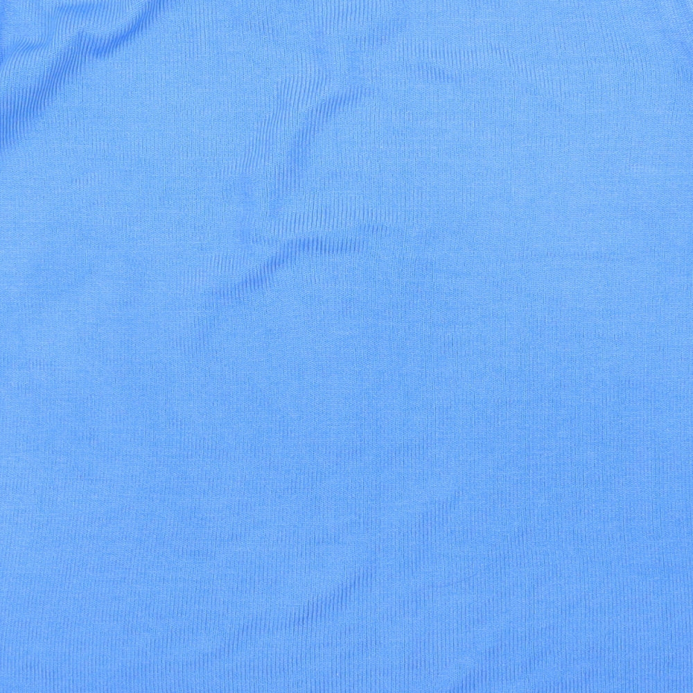M&S Womens Blue Basic Blouse Size 12