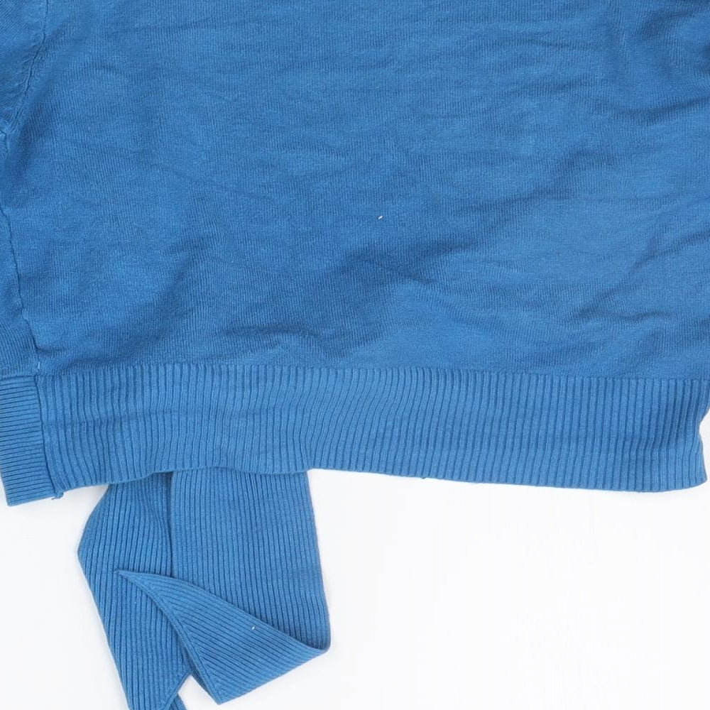 Select Womens Blue Cardigan Jumper Size S