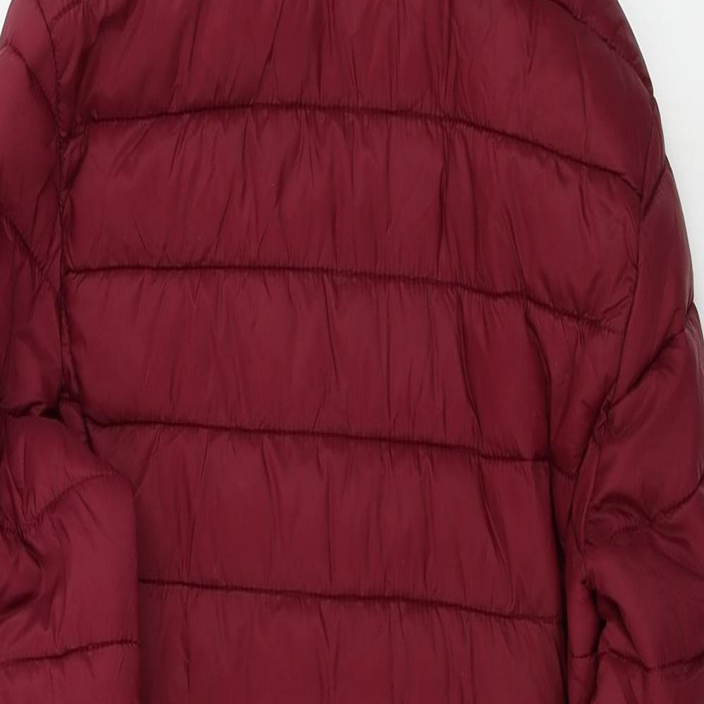 Primark Womens Red Jacket Coat - 2XS